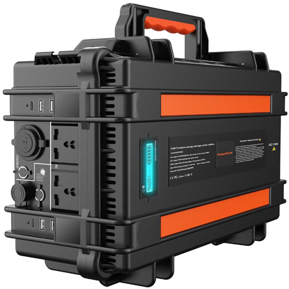 COSSIFTW BP1000S 1000W太陽能發(fā)電機(jī)110V 220V便攜式電站儲能戶外電源1000Wh露營/公路旅行/房車/家庭用