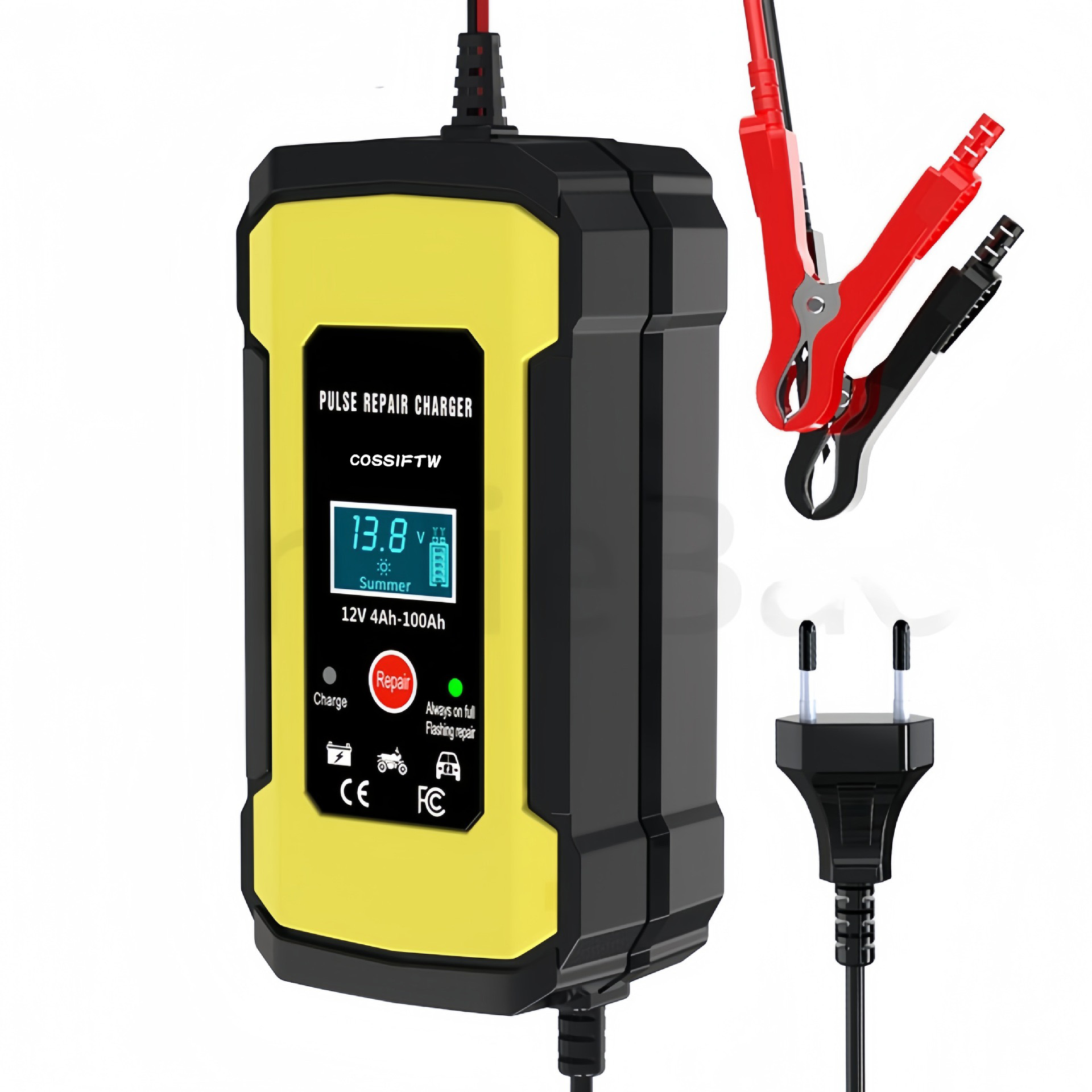 用于汽車(chē)和摩托車(chē)的12V電池充電器12V工具包電池維護(hù)應(yīng)用